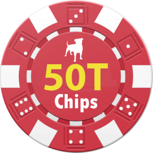 50T Chips Zynga Poker Chips